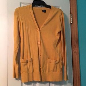 Small Mustard cardigan